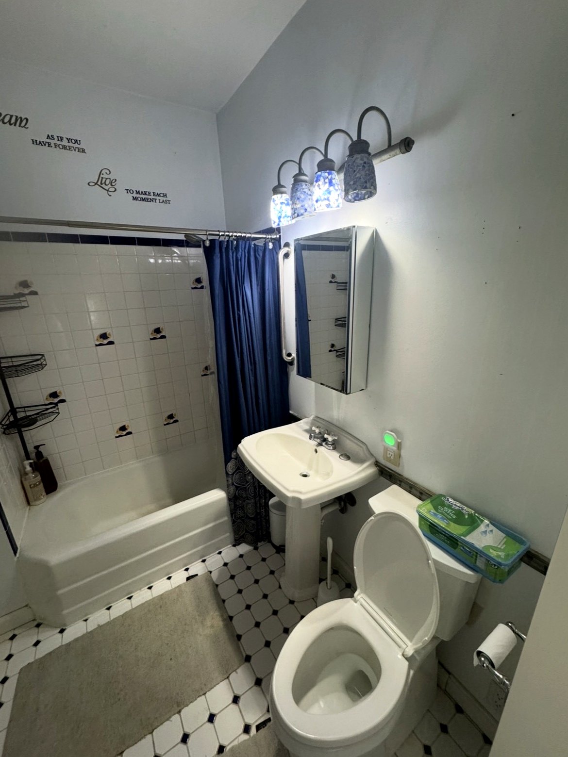 Bathroom before refresh