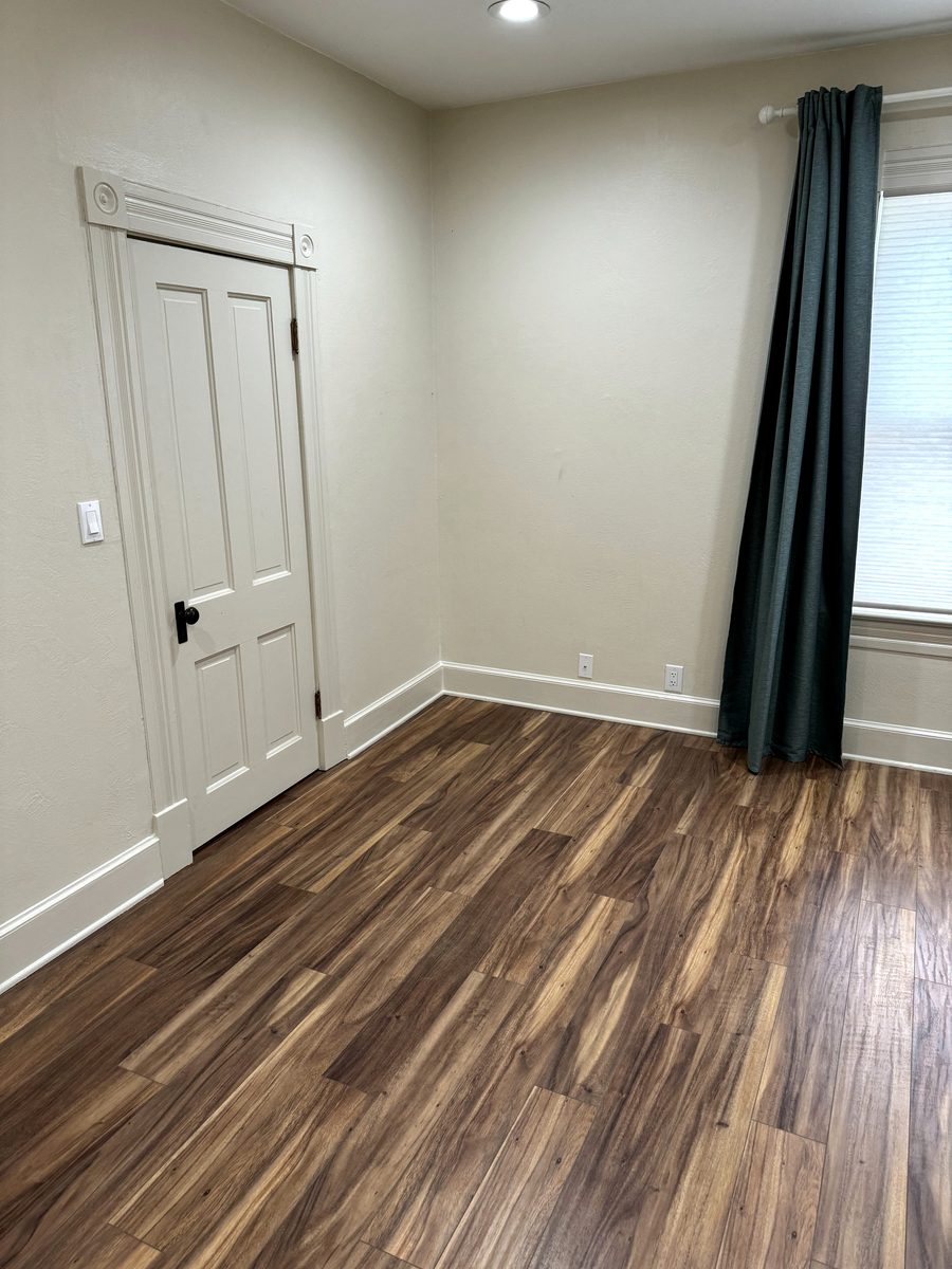 Laminate flooring install by Chris at Denali Home Services